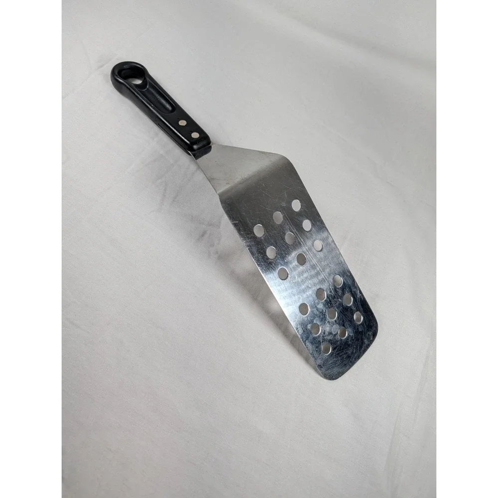 Fabrerware Offset Spatula Stainless Steel Black Handle